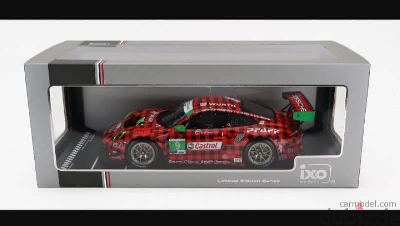 Porsche GT3 R (24h Daytona 2019) diecast car model 1;18. 5