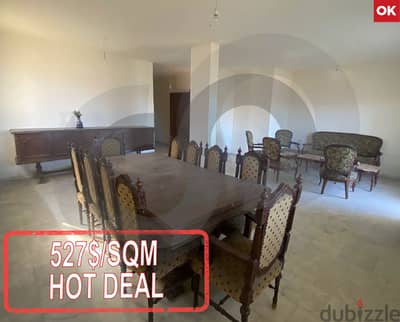 spacious , Hot deal,  BHAMDOUN RAS EL HAREF REF#OK114561