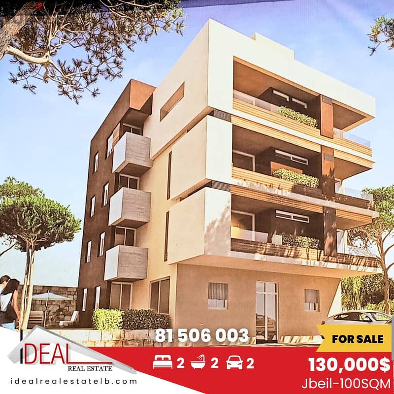 100 sqm apartment for sale in Jbeil  REF#JH17433 0