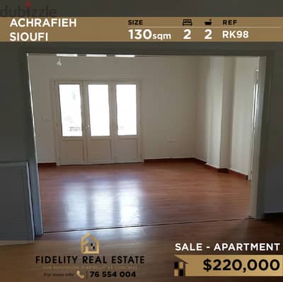 Apartment for sale in Achrafieh sioufi RK98