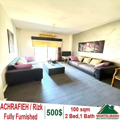 Fully Furnished 100 sqm Apartment for rent in Achrafieh - Rizk.