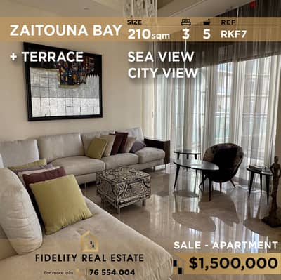 Apartment for sale in Zaitouna bay  RKF7  للبيع في زيتونة باي