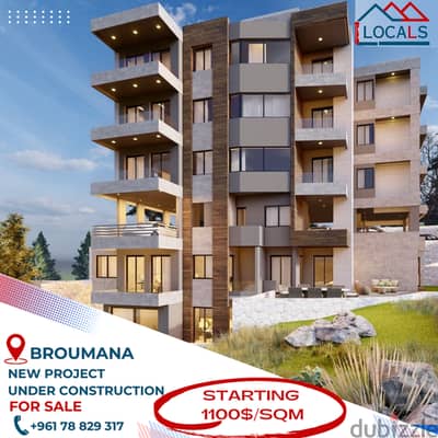 New Project Under-Construction For Sale in Broumana