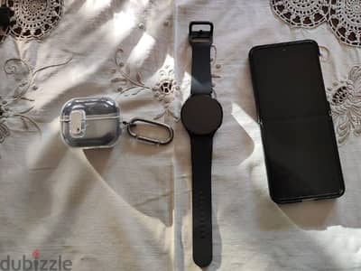 samsung flip 3 + buds 3 pro + watch 6