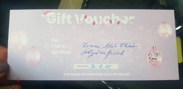 hydra facial voucher