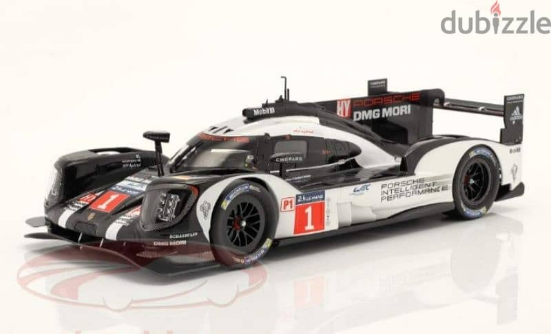 Porsche 919 Hybrid (24h Le Mans 2016) diecast car model 1;18. 1