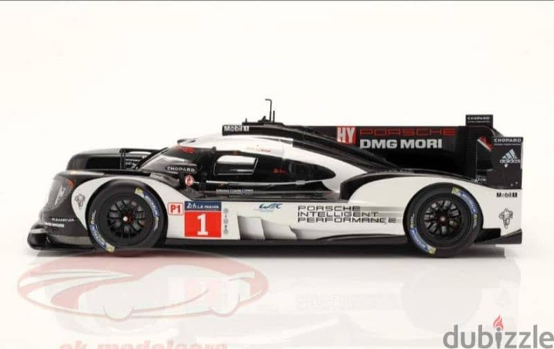 Porsche 919 Hybrid (24h Le Mans 2016) diecast car model 1;18. 2