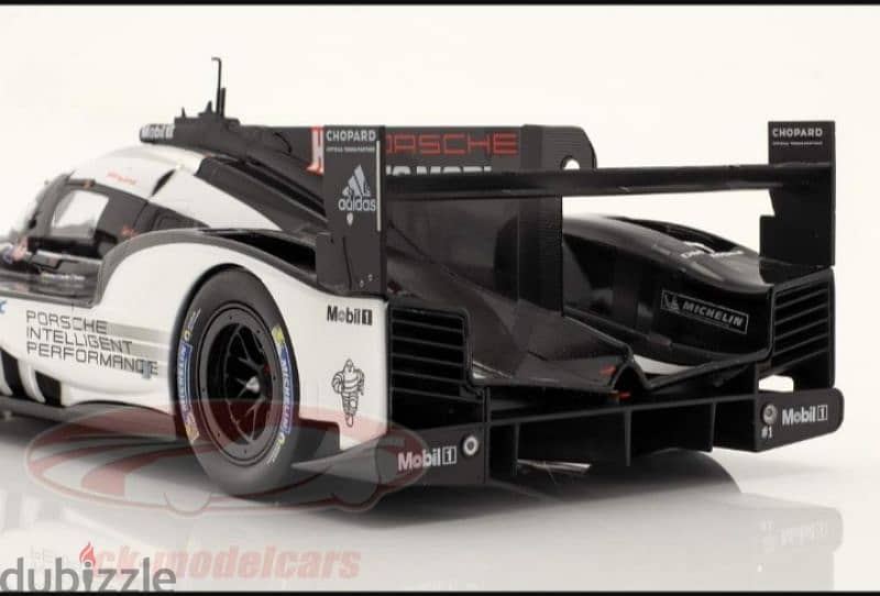 Porsche 919 Hybrid (24h Le Mans 2016) diecast car model 1;18. 3