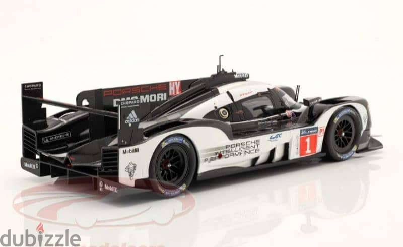 Porsche 919 Hybrid (24h Le Mans 2016) diecast car model 1;18. 5