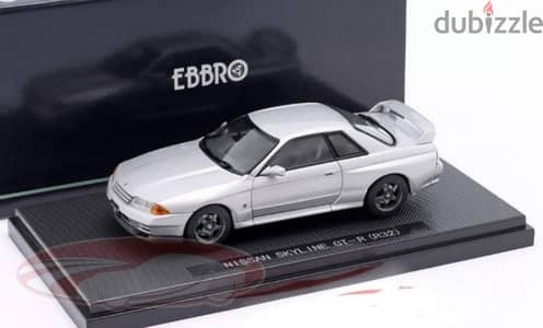 Nissan Skyline GT-R R32 (1989) diecast car model 1;43.