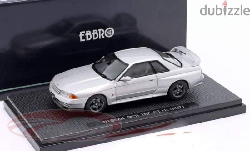 Nissan Skyline GT-R R32 (1989) diecast car model 1;43. 0