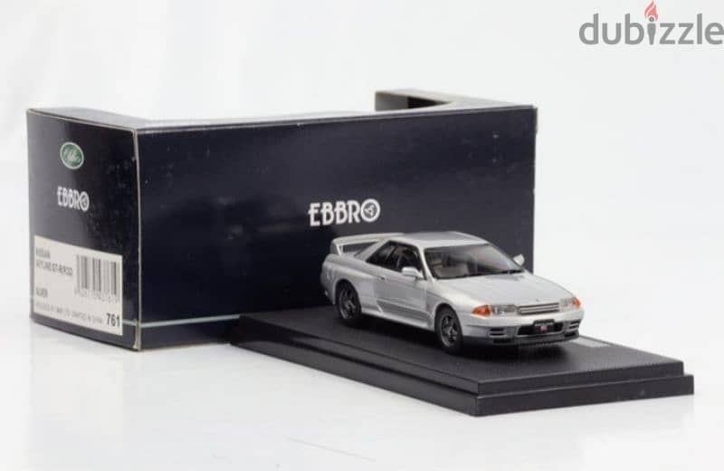 Nissan Skyline GT-R R32 (1989) diecast car model 1;43. 2