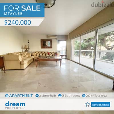 HOT DEAL! Fully Furnished Apartment For Sale In Mtayleb mta0085dpst