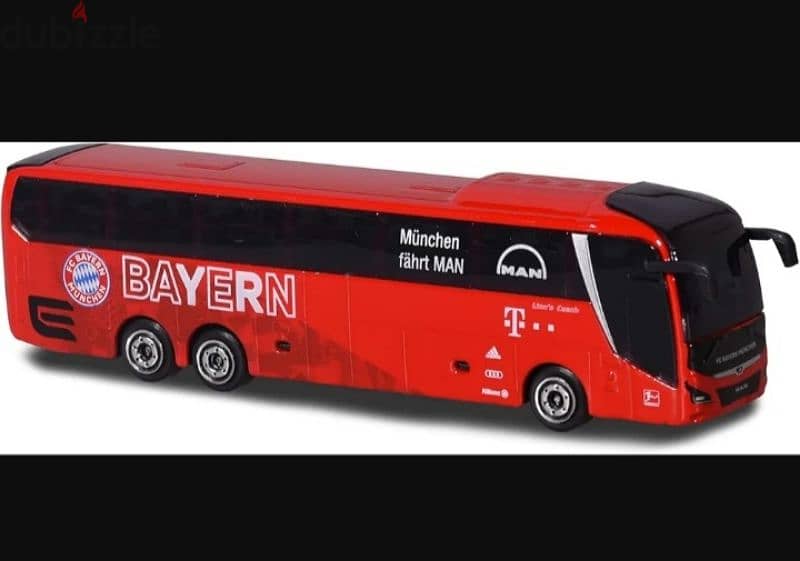 Man Lion's Coach Bus (FC Bayern Munich) diecast car model 1;64 3