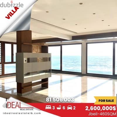 460 SQM villa triplex for sale in jbeil district. REF#JH17165