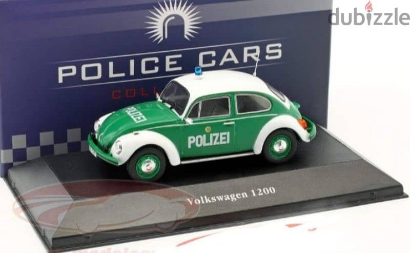 Volkswagen 1200 1977(Police Germany) diecast car model 1;43 0