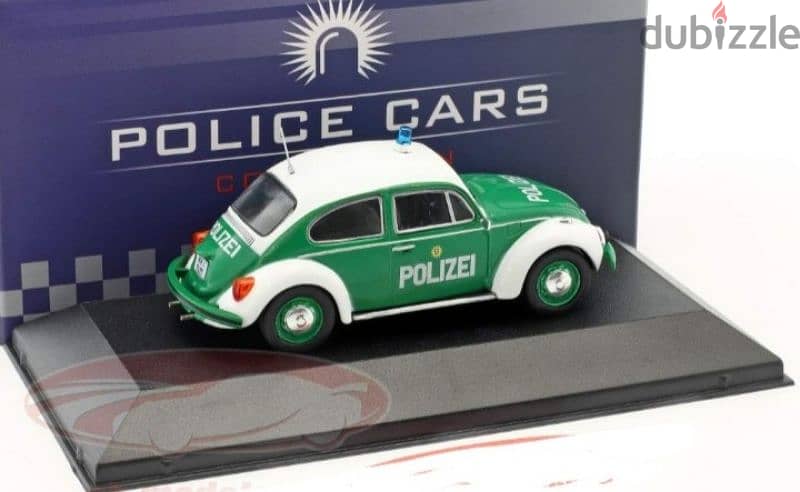 Volkswagen 1200 1977(Police Germany) diecast car model 1;43 4