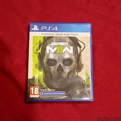 Playstation 4 Call of duty modern warfare:II