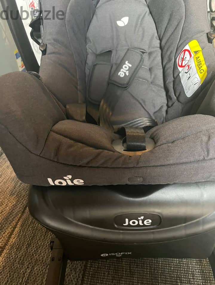 Joie literax4 travel set stroller carseat isofix base like new in box 4