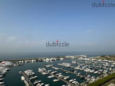 Full Seaview 670sqm apartment in Waterfront Dbaye | 1st Row | PRIME