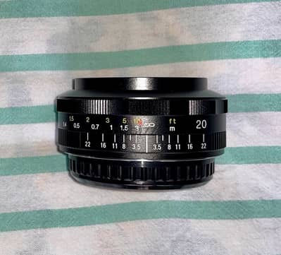 Canon EF mount manual focus Voigtlander lens. -fujifilm sony