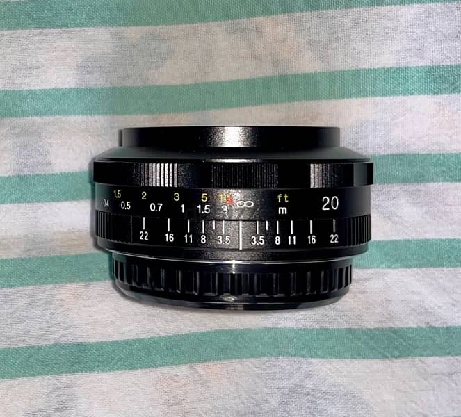 Canon EF mount manual focus Voigtlander lens. -fujifilm sony 0