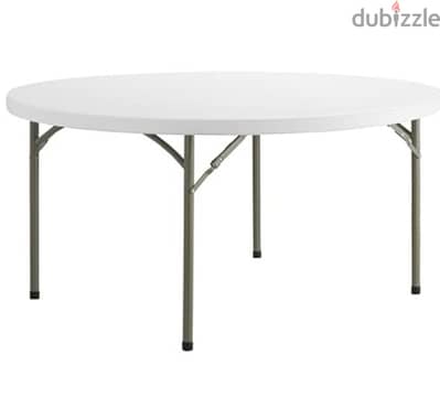 round foldable table