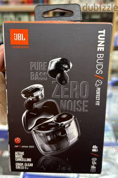 Jbl Tune Buds ghost black exclusive & original price