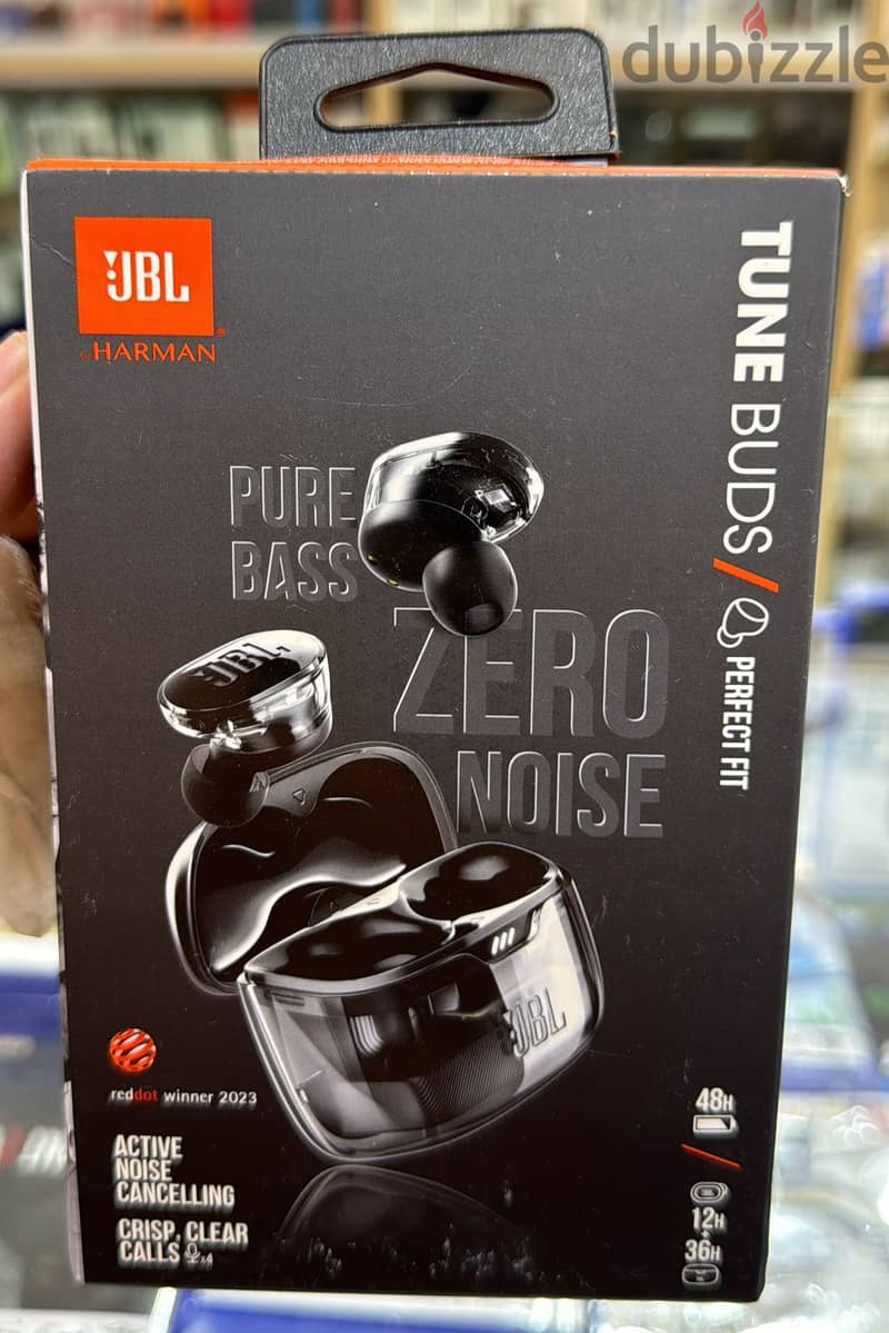 Jbl Tune Buds ghost black exclusive & original price 0