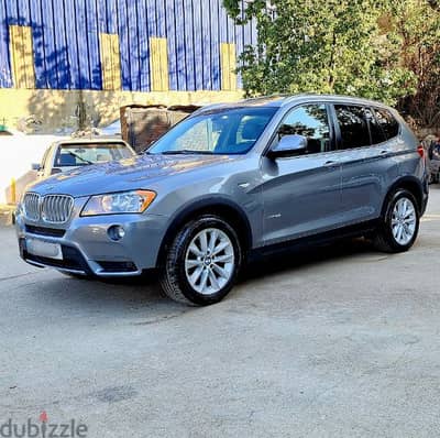 BMW X3 2.8I XDRIVE 2013 F25 luxury 4 cylinder clean carfax