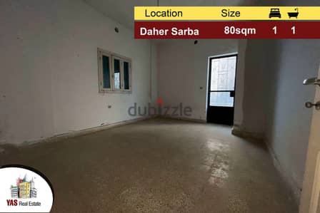 Daher Sarba 80m2 | Well Maintained | Smart Dimensions |Calm Street|EH