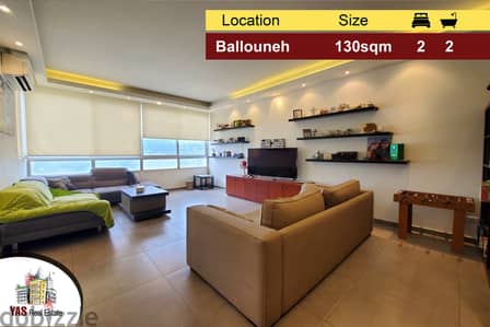 Ballouneh 130m2 | Prime Location | Perfect Condition | View | TO |