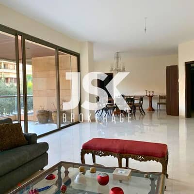 L16785 - Apartment with Garden View For Rent In Achrafieh, Sioufi