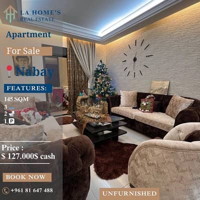 apartment for sale in nabayشقة للبيع في نابيه