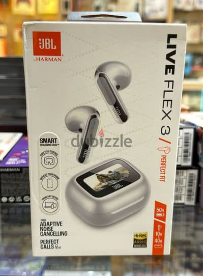 Jbl Live Flex 3 silver exclusive & original price