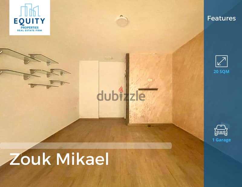 20 SQM Shop For Sale In Zouk Mikael Prime Location #RK132726 0