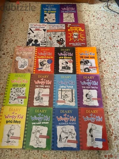 diary of a wimpy kid books