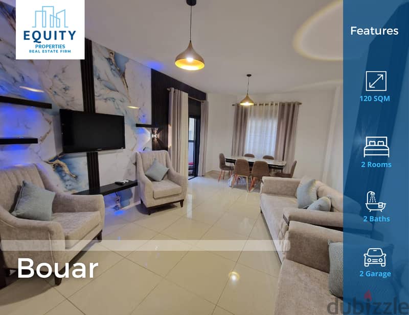 Furnished 120 SQM Apartment For Sale In Bouar شقة للبيع #CB133199 0