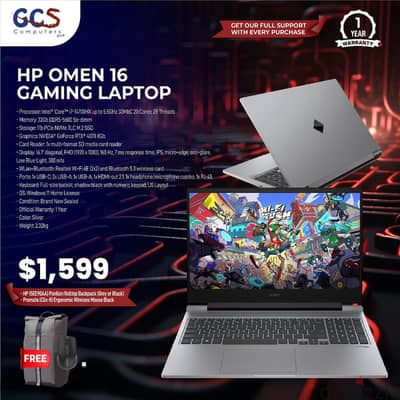 HP Omen (16-ae0001nr) Gaming Laptop