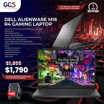 Dell Alienware m16 R4 Gaming Laptop