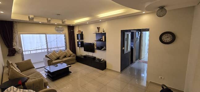 كل شهر بشهرو الاجار Zouk Mosbeh furnished 3 bedroom 400$