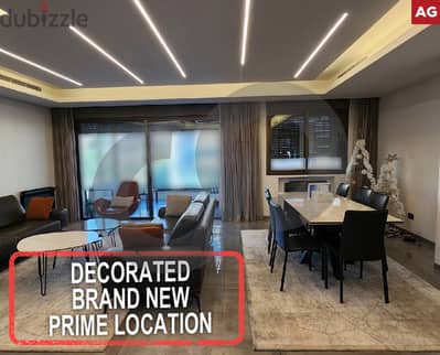 DECORATED-BRAND NEW-PRIME LOCATION-SAHEL ALMA/ساحل علما REF#BT116552