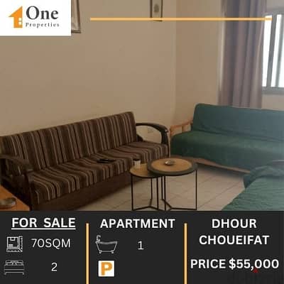 FURNISHED APARTMENT FOR SALE IN DHOUR CHOUEIFAT