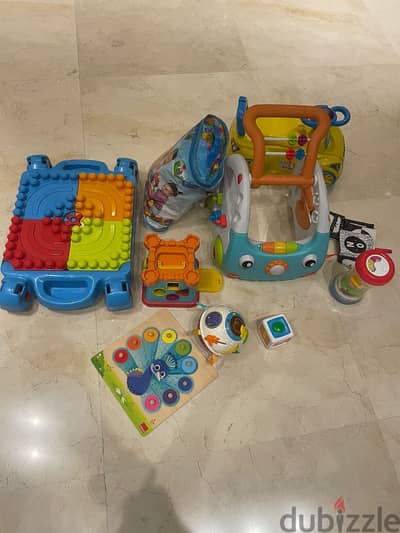 FIsher price, bluebox and vtech toy bundle - excellent condition