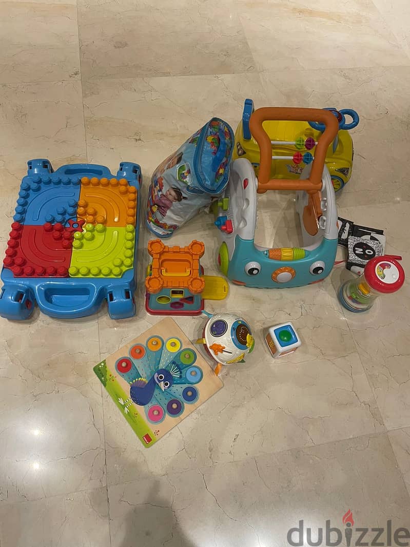 FIsher price, bluebox and vtech toy bundle - excellent condition 0