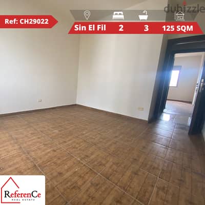 Prime new apartment in Sin El Fil شقة جديدة مميزة للبيع في سن الفيل