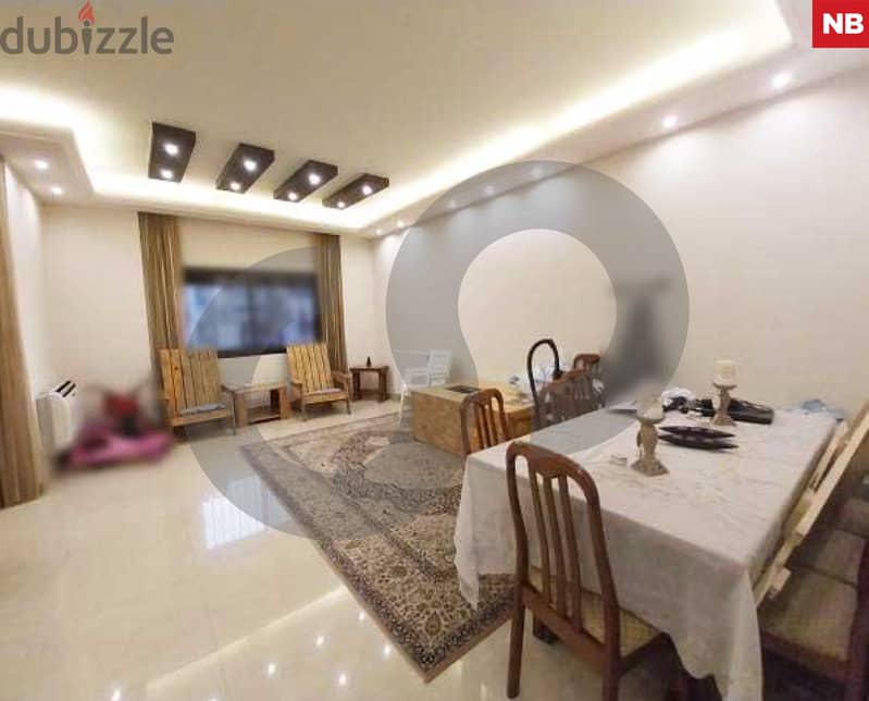 ($777/sqm) -- Fully decorated 180sqm IN BEIT EL CHAAR ! REF#NB116560 ! 0