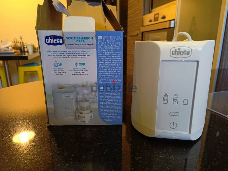 chicco bottle warmer used 1 time 1