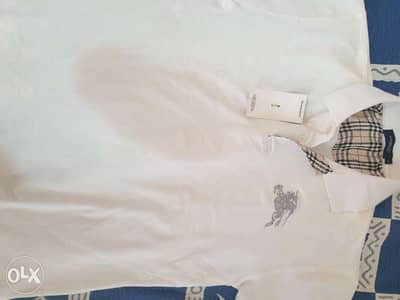 BURBERRY original white polo