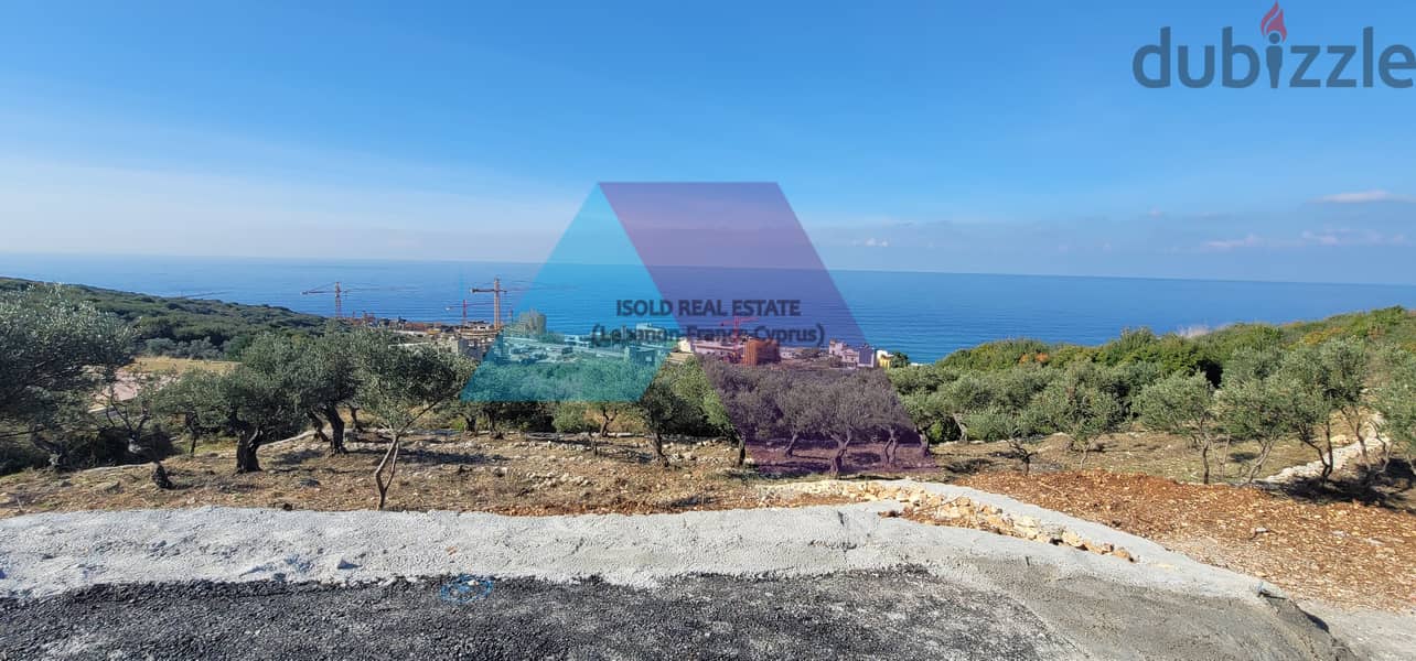 Land +Mountain/sea view for sale in Monsef - أرض للبيع في المنصف 1